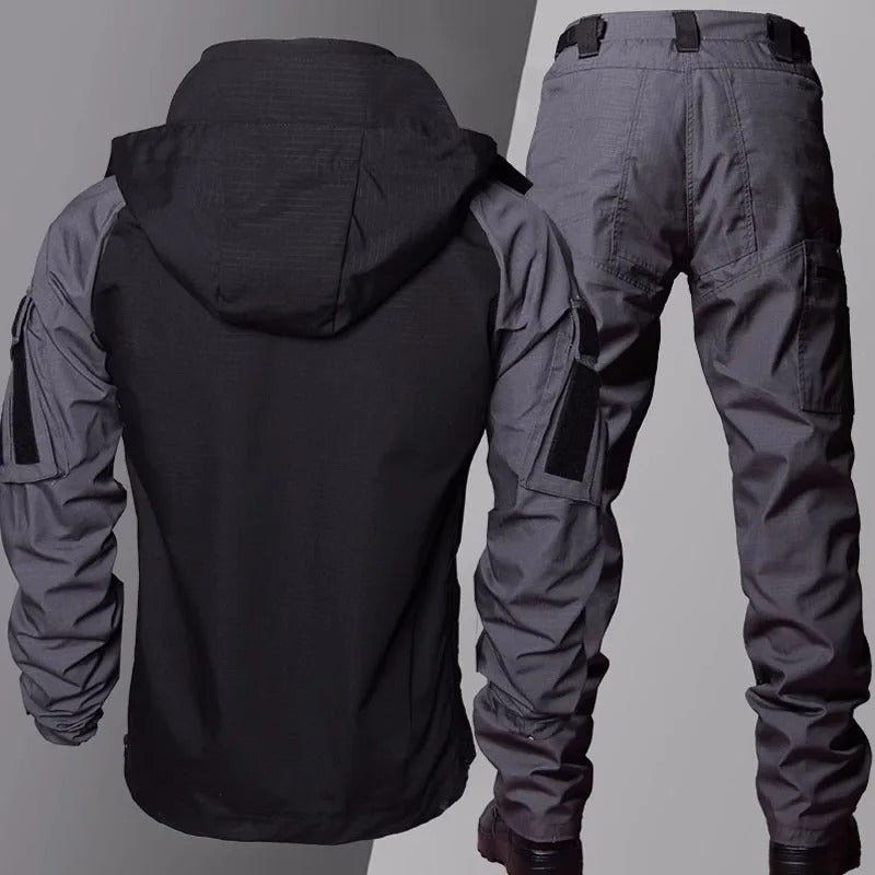 Herren Outdoor-Set Jacke Hose mit Taschen