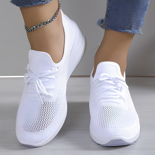 Damen Atmungsaktive Laufschuhe Leicht Schwarz - Norvielle