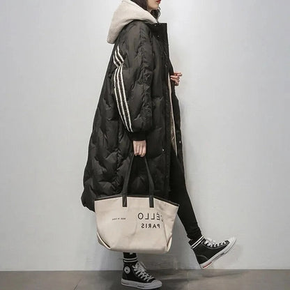 Damen Pufferjacke Warme Daunenjacke