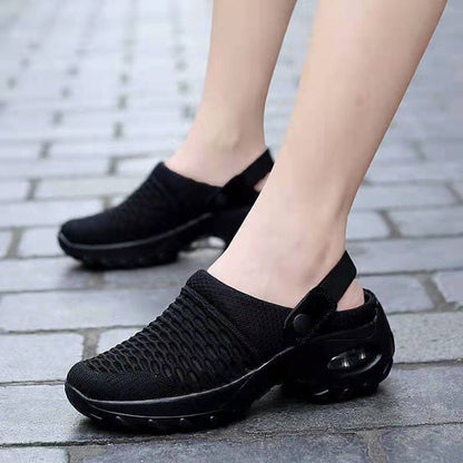 Norvielle Damen Orthopädische Slip-On-Schuhe Luftpolster