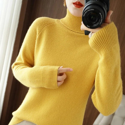 Norvielle Damen Strickpullover Kuschelig