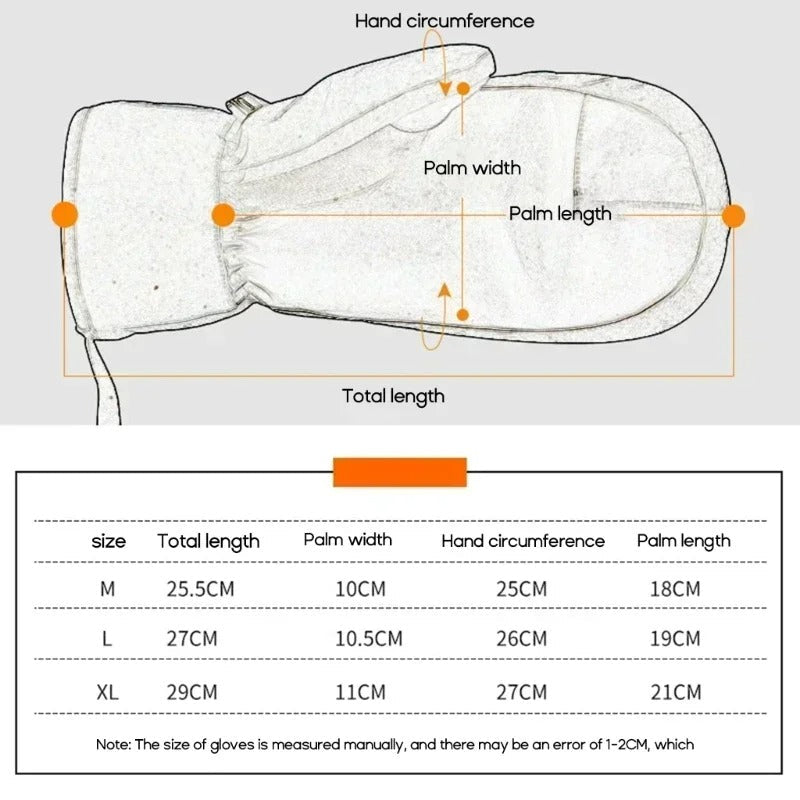 Unisex Skihandschuhe Geschlossen Touchfunktion