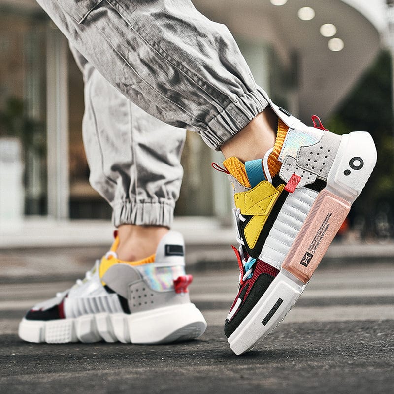 Norvielle Herren Straßensneaker Atmungsaktives Mesh