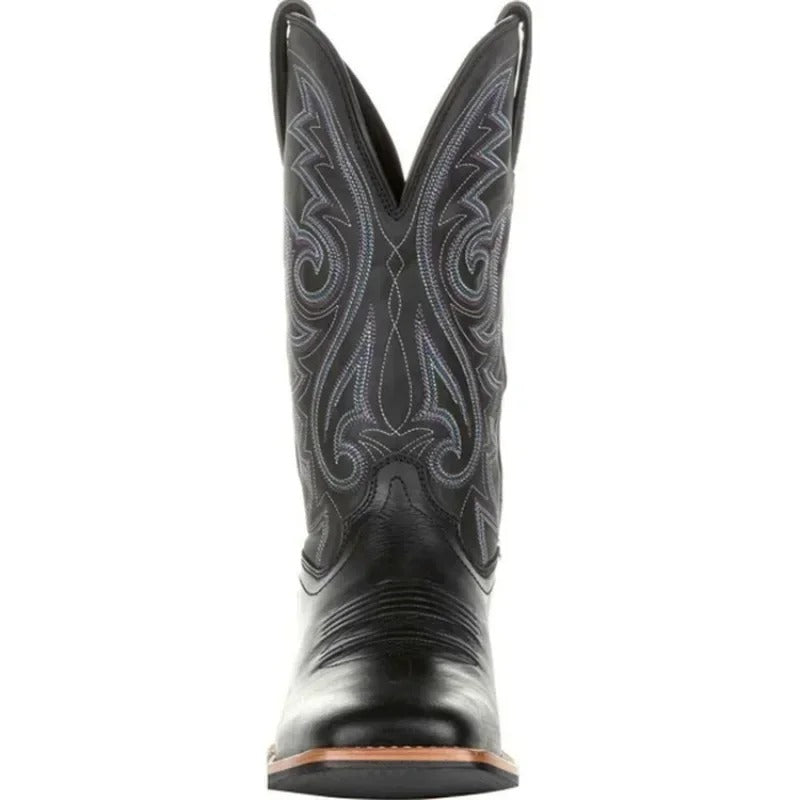 Herren Cowboy-Stiefel Westernstil Leder