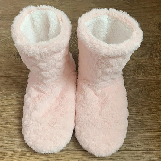Norvielle Damen Memory Foam Hausschuhe Fell Thermofunktion - Norvielle