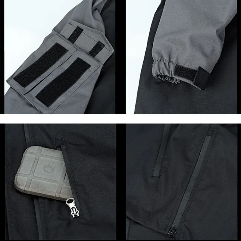 Herren Outdoor-Set Jacke Hose mit Taschen