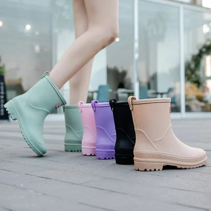 Damen Regenstiefel Modisch
