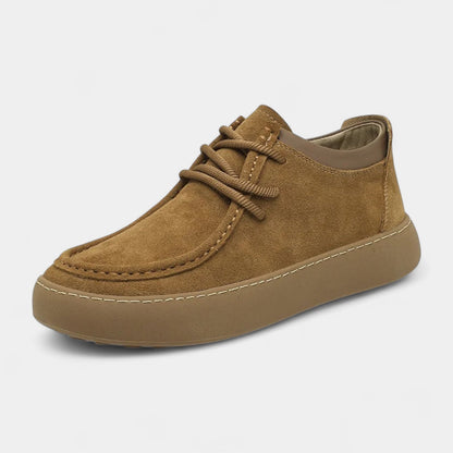 Herren Freizeitschuhe Wildlederimitat Schnürung - Norvielle