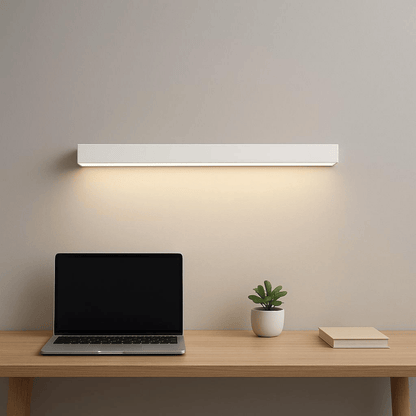 Minimalistische LED Deckenleuchte Skandinavisches Design Weiss