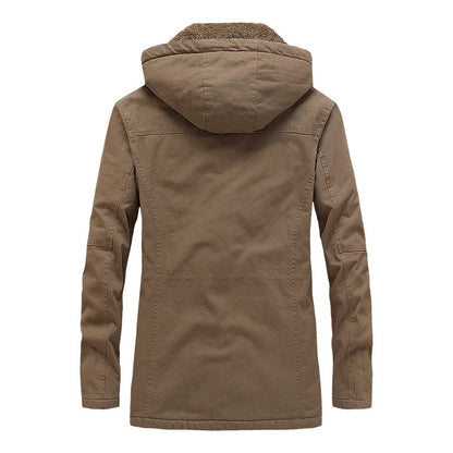 Lässige Damen Winterjacke Baumwolle
