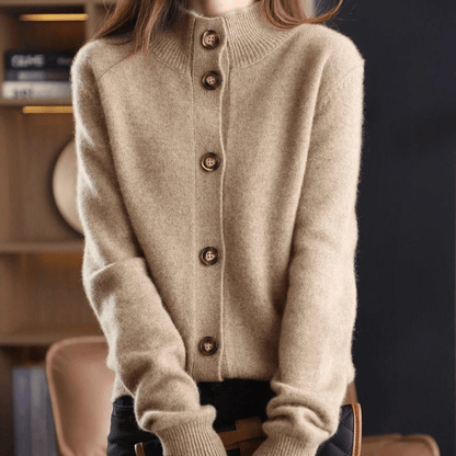 Damen Leichte Strickjacke Casual-Stil