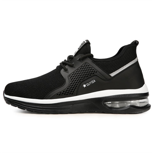 Damen Sneaker Bequem Schwarz Arbeitschuhe - Norvielle