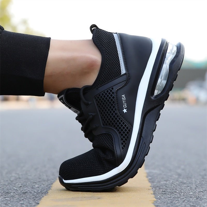 Herren Arbeits-Sneaker Stahlkappe