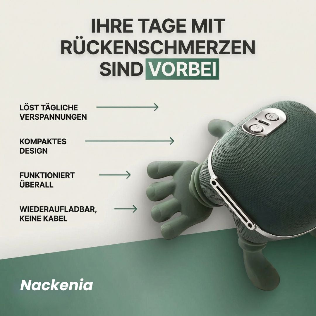 Nacken- und Schultermassager Entspannung für zu Hause