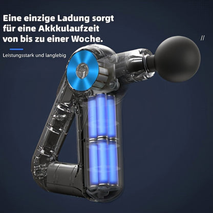 Massagegerät 9 Aufsätze Nacken Rücken Füße Massagepistole