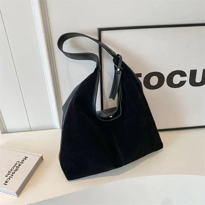 Mela Damen Wildlederhandtasche Alltag