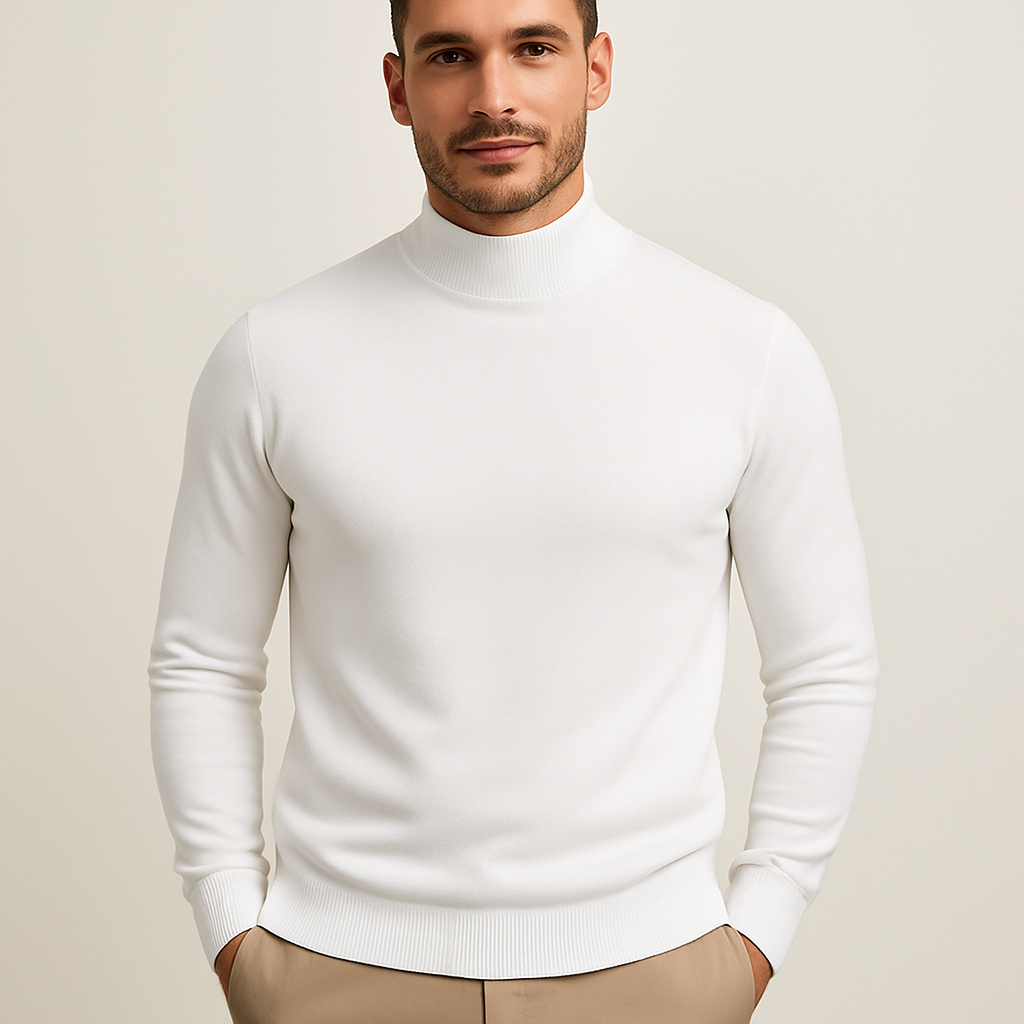 Herren Pullover Stehkragen - Norvielle