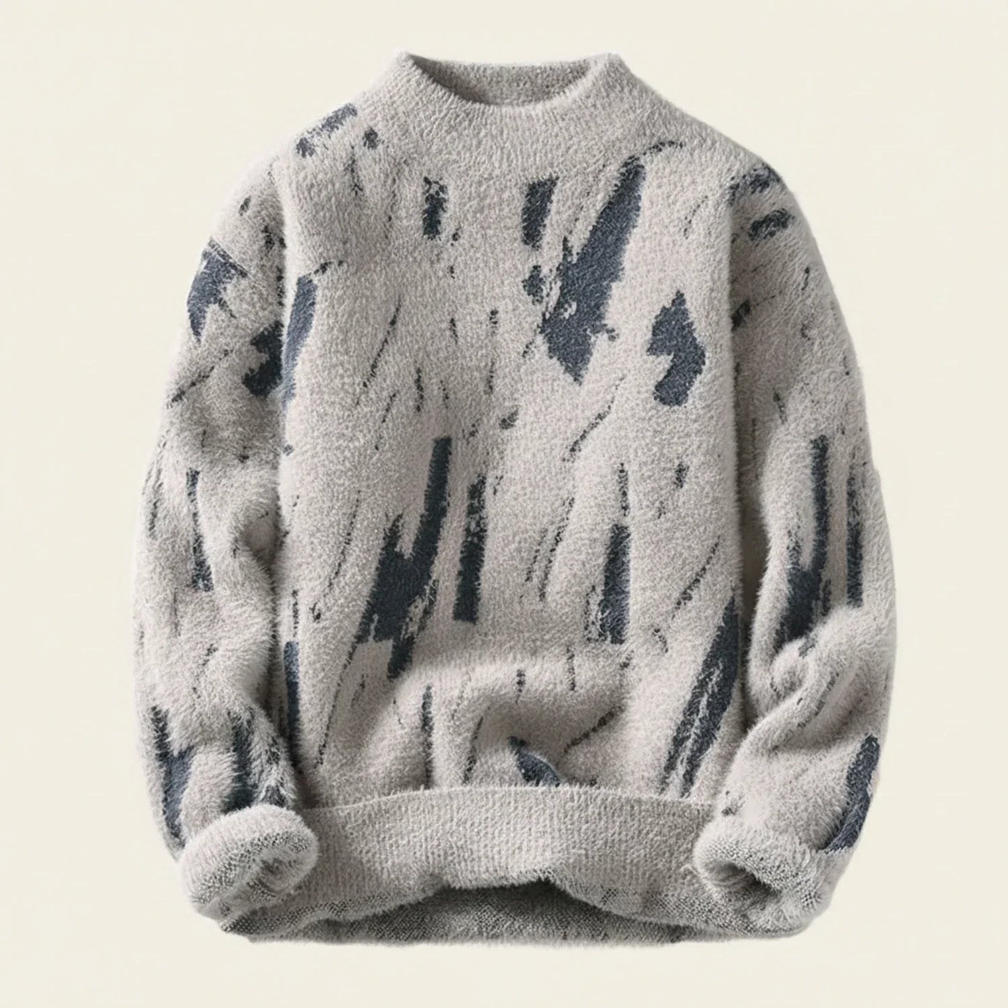Herren Strickpullover Abstraktes Muster - Norvielle