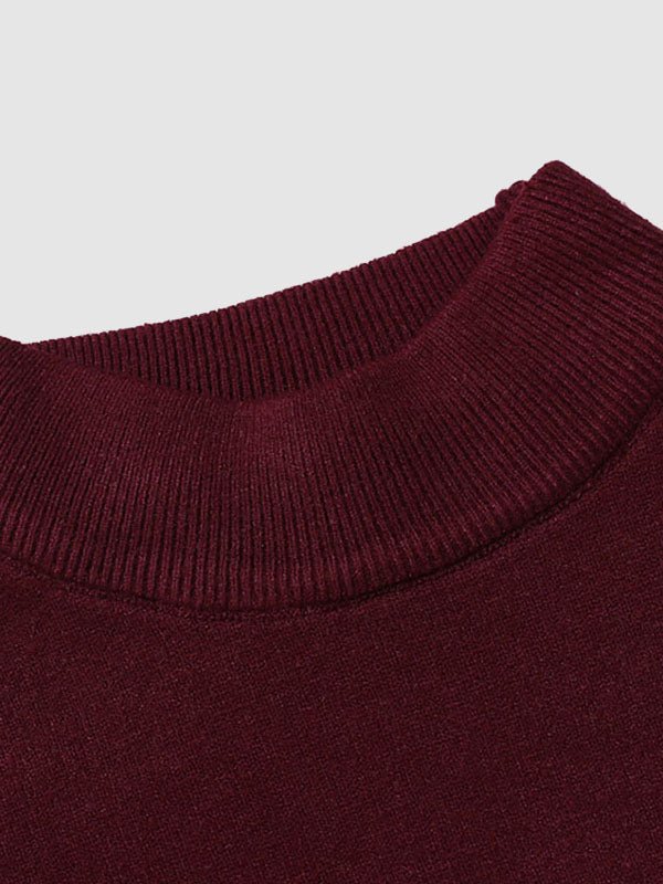 Herren Slim-Fit Rollkragenpullover Frühling Alexander