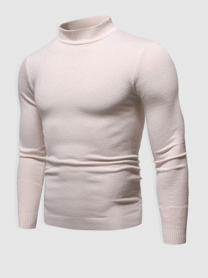 Herren Slim-Fit Rollkragenpullover Frühling Alexander
