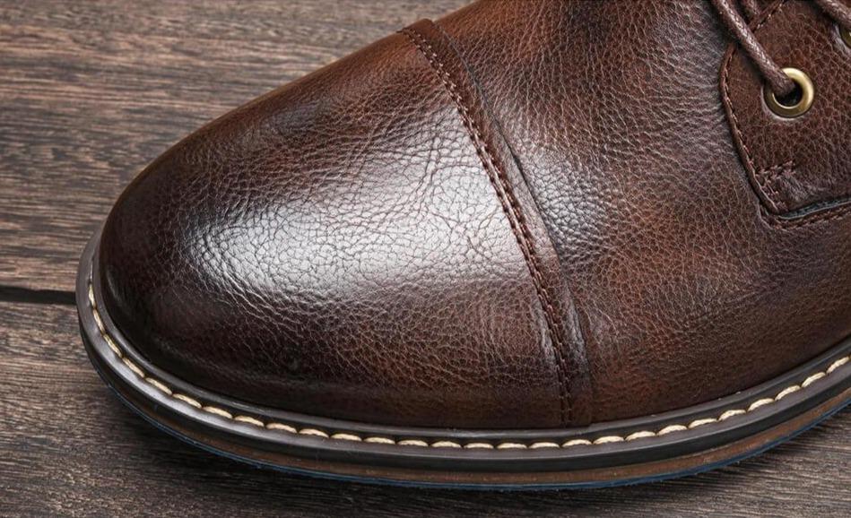 Norvielle Herrenstiefel Robust Leder