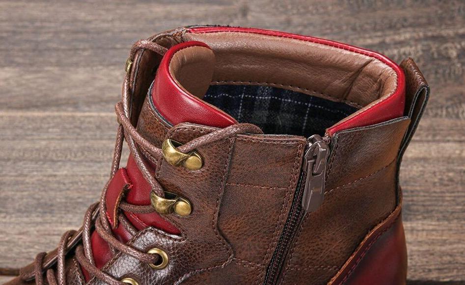 Norvielle Herrenstiefel Robust Leder