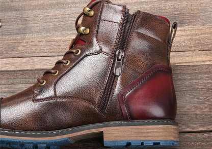 Norvielle Herrenstiefel Robust Leder