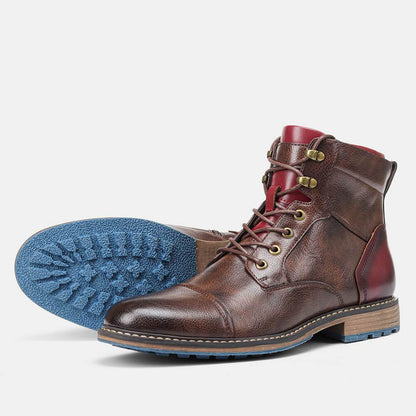 Norvielle Herrenstiefel Robust Leder