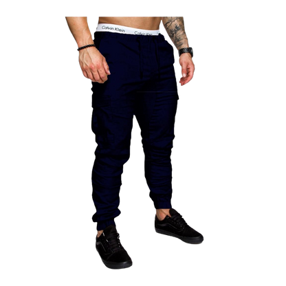 Herren Slimfit Cargo-Hose Bequem