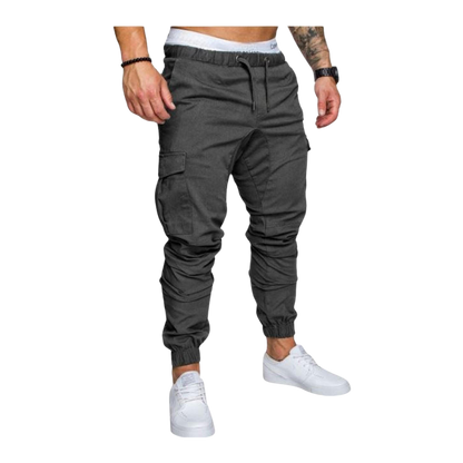 Herren Slimfit Cargo-Hose Bequem