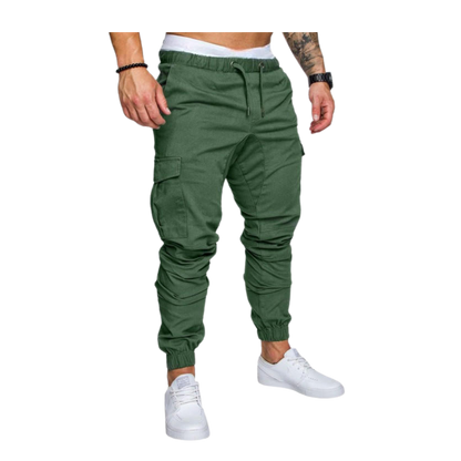 Herren Slimfit Cargo-Hose Bequem