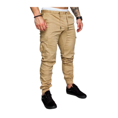 Herren Slimfit Cargo-Hose Bequem