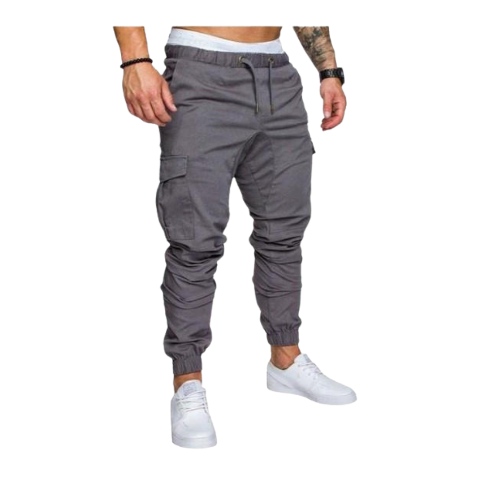Herren Slimfit Cargo-Hose Bequem
