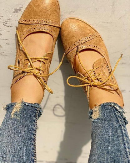 Damen Orthopädische Schuhe Retro Vintage Stil