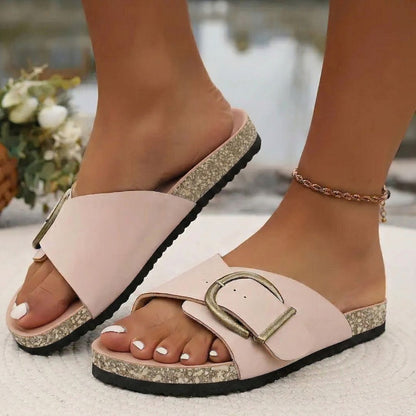 Mina Damen Orthopädische Sandalen Dämpfung