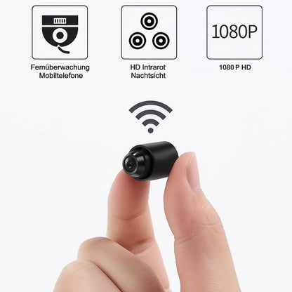 Kleine HD-Kamera mit Bewegungserkennung und App-Steuerung