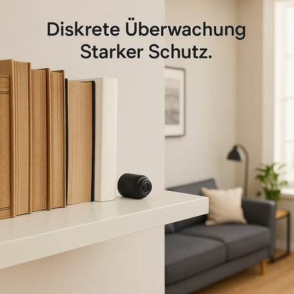Kleine HD-Kamera mit Bewegungserkennung und App-Steuerung