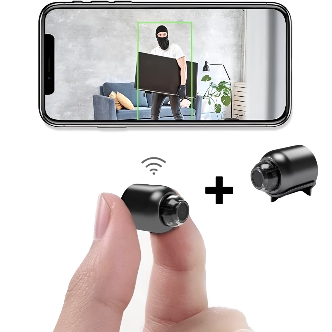 Kleine HD-Kamera mit Bewegungserkennung und App-Steuerung