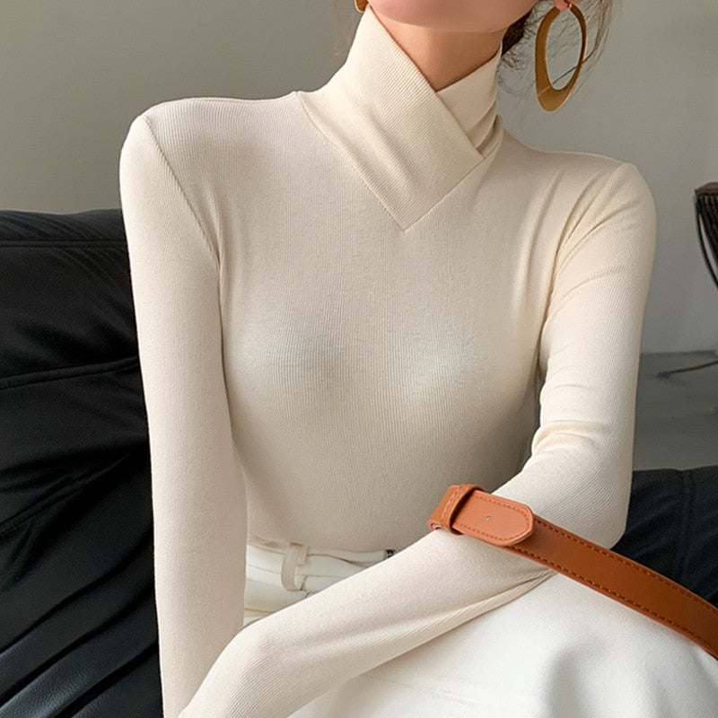 Damen Elegantes mit Mock-Neck - Norvielle