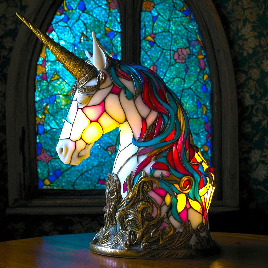Glas Tischlampe Kunst-tierisches Design