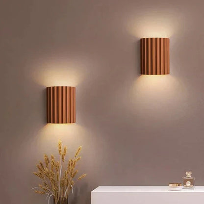 Veluna Moderne LED Wandlampe Innenbereich Wohnzimmer Weiss
