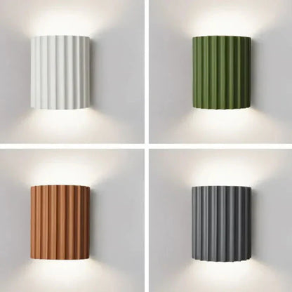 Veluna Moderne LED Wandlampe Innenbereich Wohnzimmer Weiss