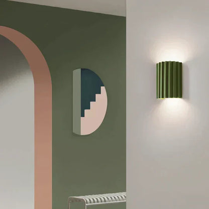 Veluna Moderne LED Wandlampe Innenbereich Wohnzimmer Weiss