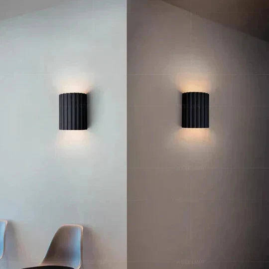 Veluna Moderne LED Wandlampe Innenbereich Wohnzimmer Weiss