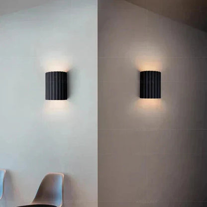 Veluna Moderne LED Wandlampe Innenbereich Wohnzimmer Weiss