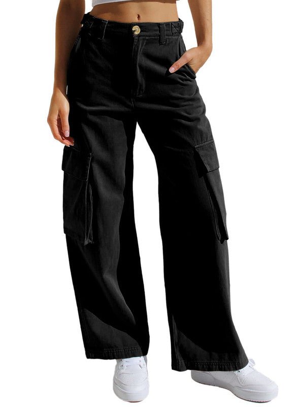 Norvielle Damen Cargohose Stilvoll