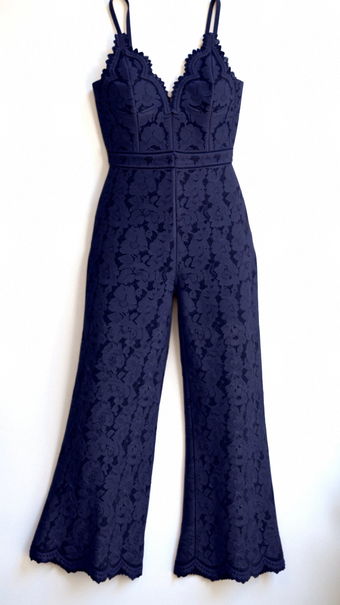 Eleganter Damen Jumpsuit Spitze