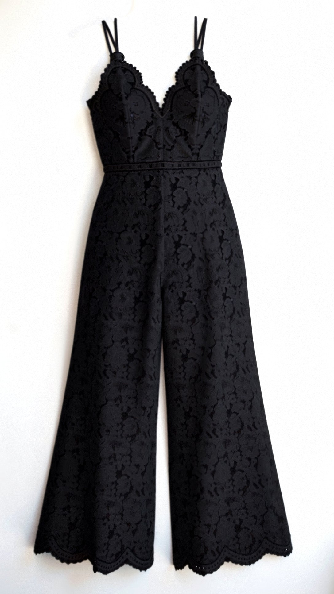 Eleganter Damen Jumpsuit Spitze