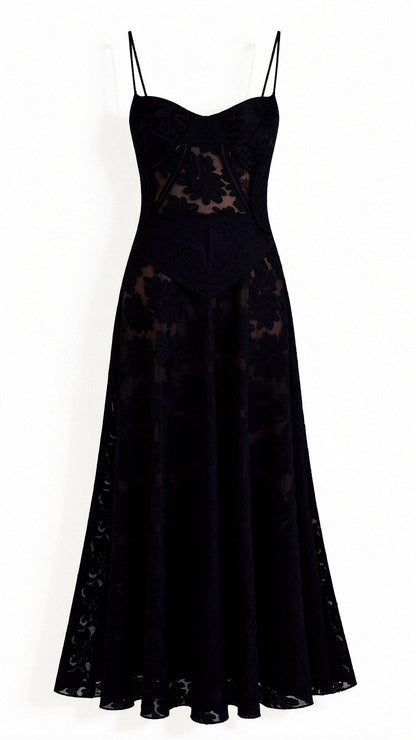 Weißes Maxikleid Schmetterlingsmuster Ibiza Stil Damen