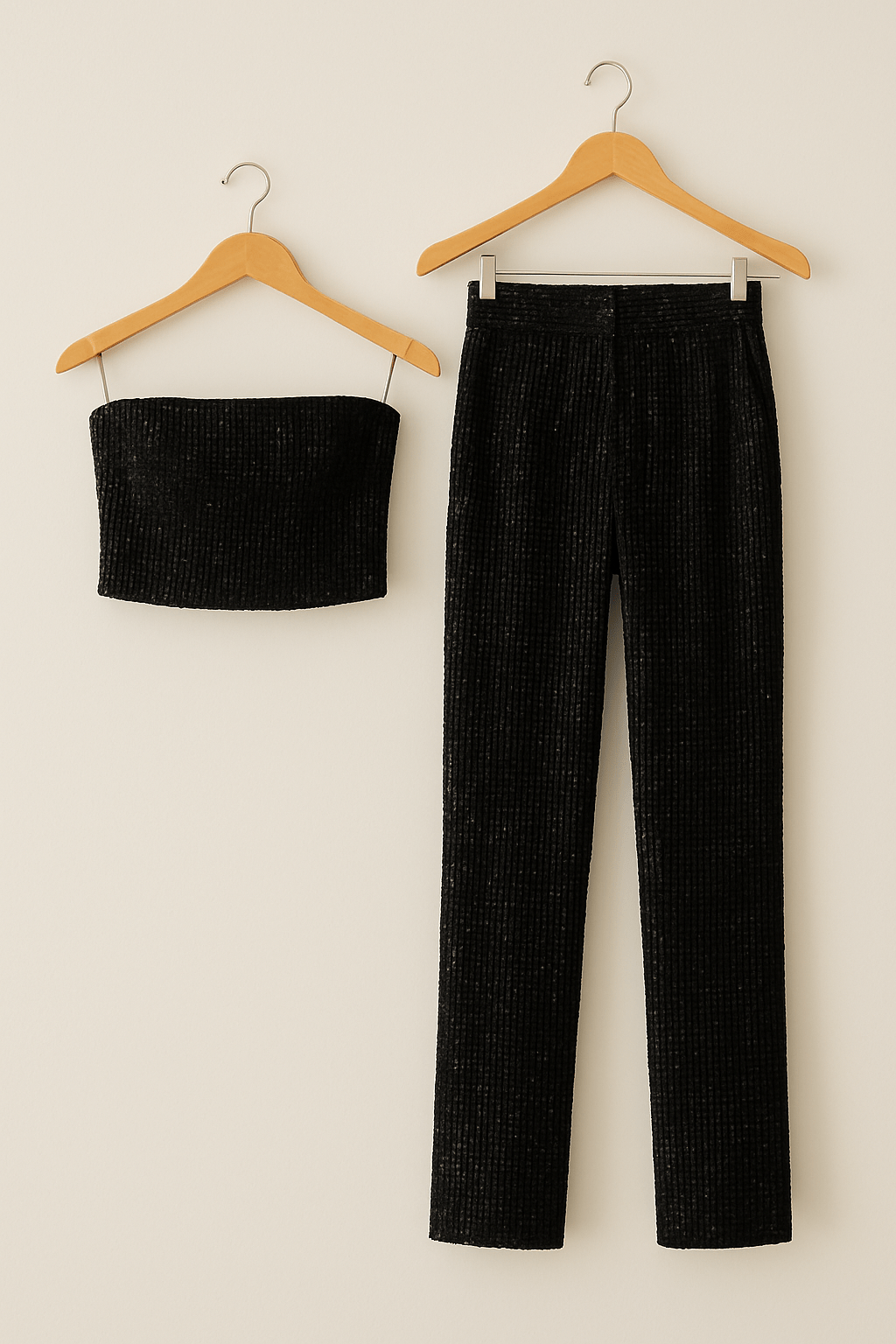 Damen Denim-Jumpsuit Ohne Träger Figurbetont
